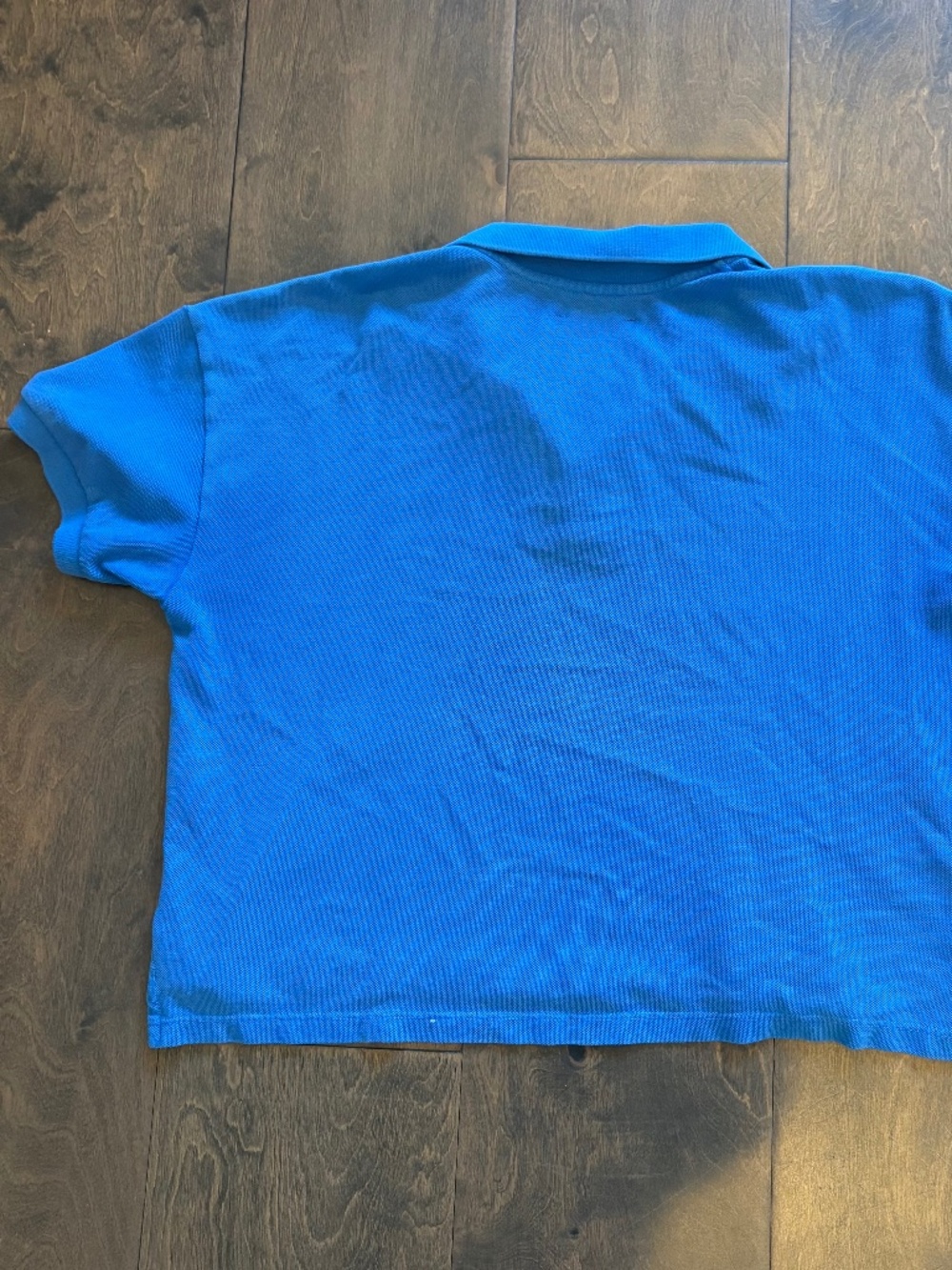 Tuckernuck blue collared polo tee